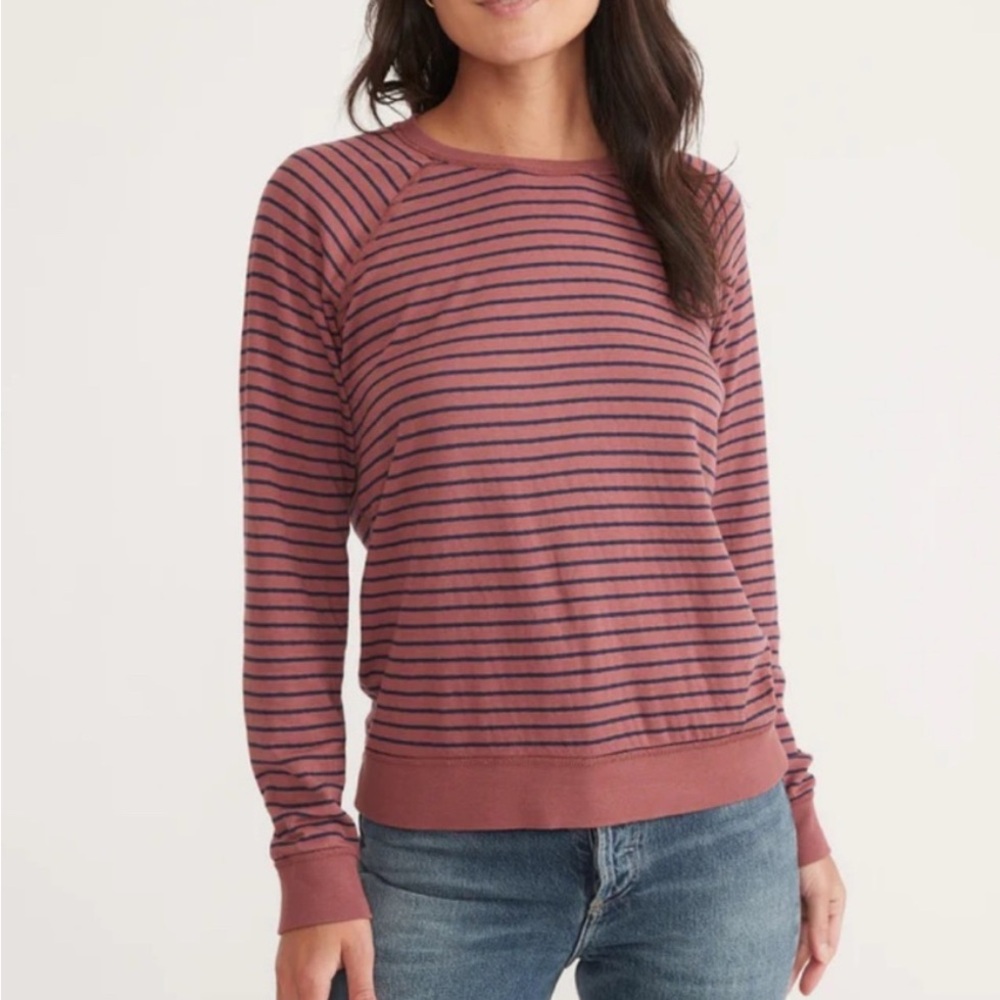 Marine Layer Reversible Raglan Small Long Sleeve